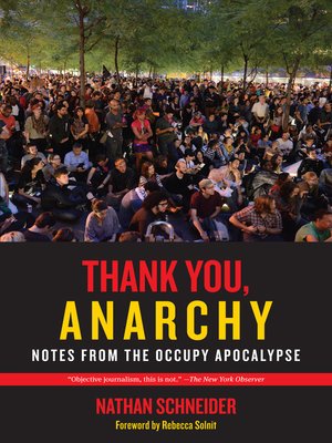 cover image of Thank You, Anarchy